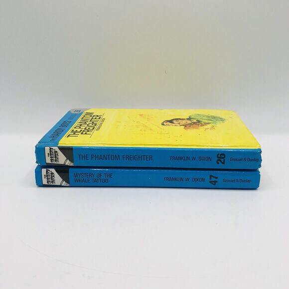 The Hardy Boys Book Lot 26  & 47,  Glossy Flashlight Edition - Picture 3 of 8